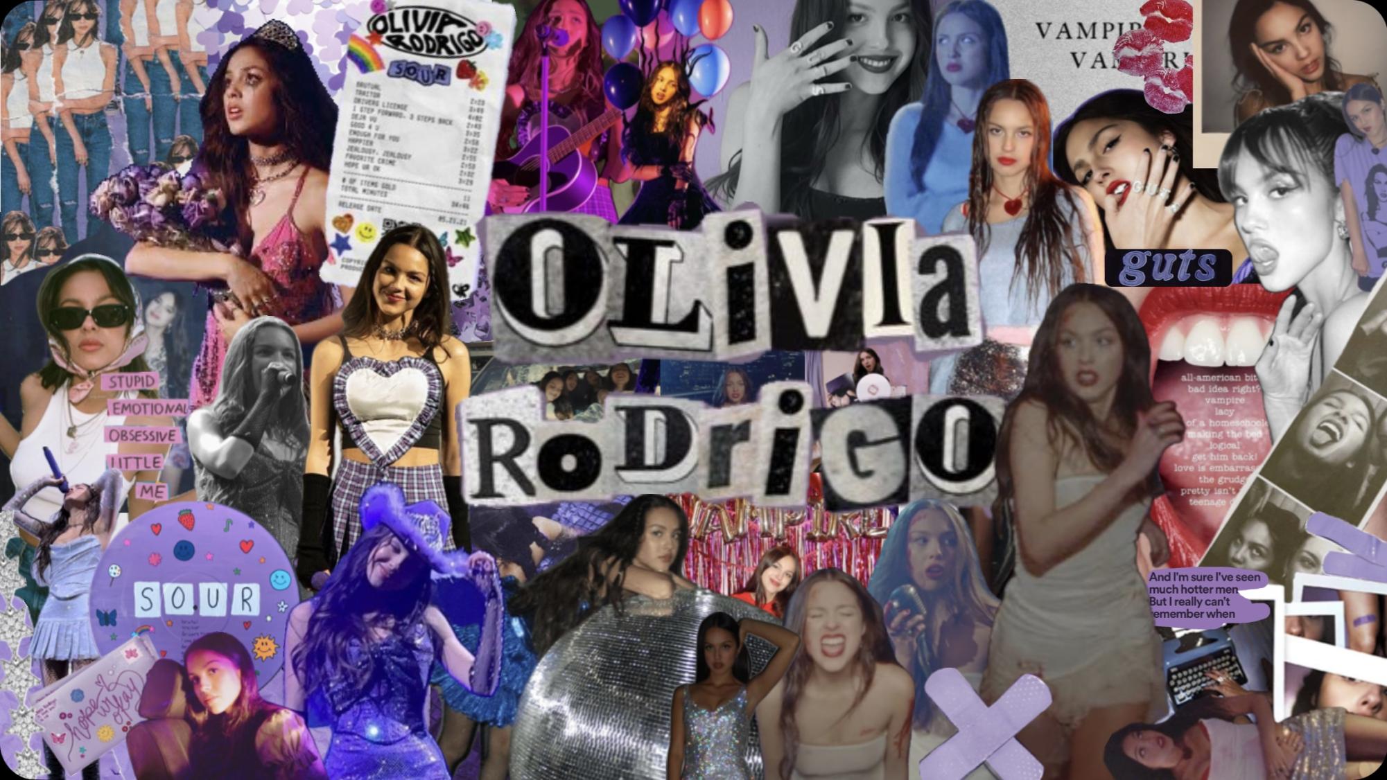 Olivia Rodrigo Vampire Guts Inspired Letter Phone Charm 