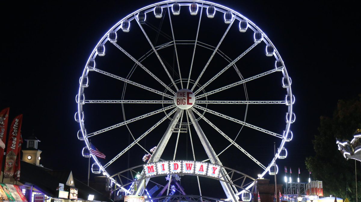 The sights of The Big E at night. 