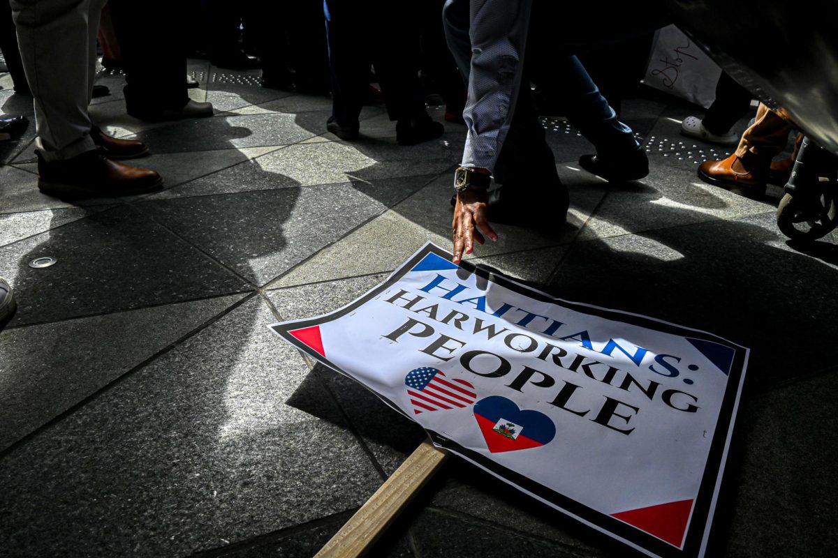 Photos: Hundreds gather on the Boston Common for a rally in solidarity with Haitian migrants