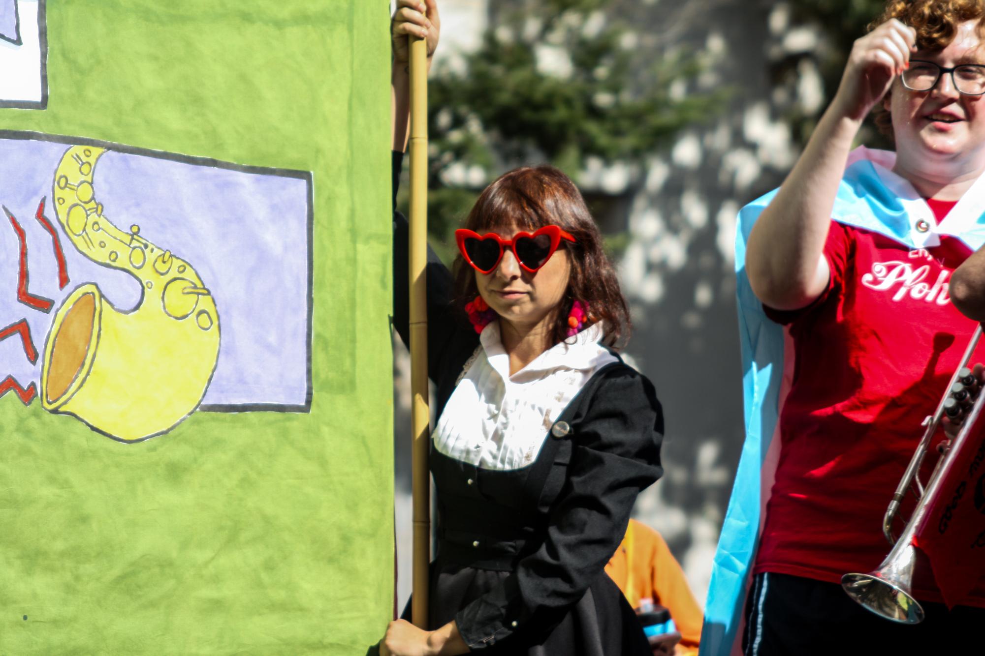 “Why do we honk? How do we honk? When do we honk?” These were the questions asked by performers during the HONK! Festival’s opening ceremonies on Saturday.