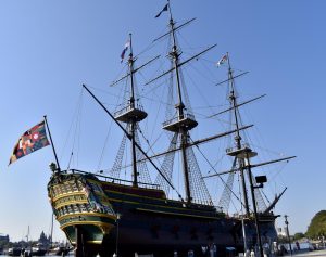 "The Amsterdam," a former slave ship located at the Maritime Museum in Amsterdam. (Photo courtesy Chase Henfey)