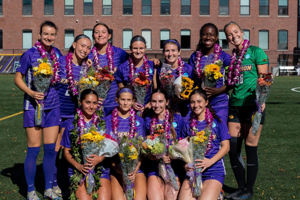 The Emerson women's soccer class of 2025. (Courtesy of Naia Driscoll)