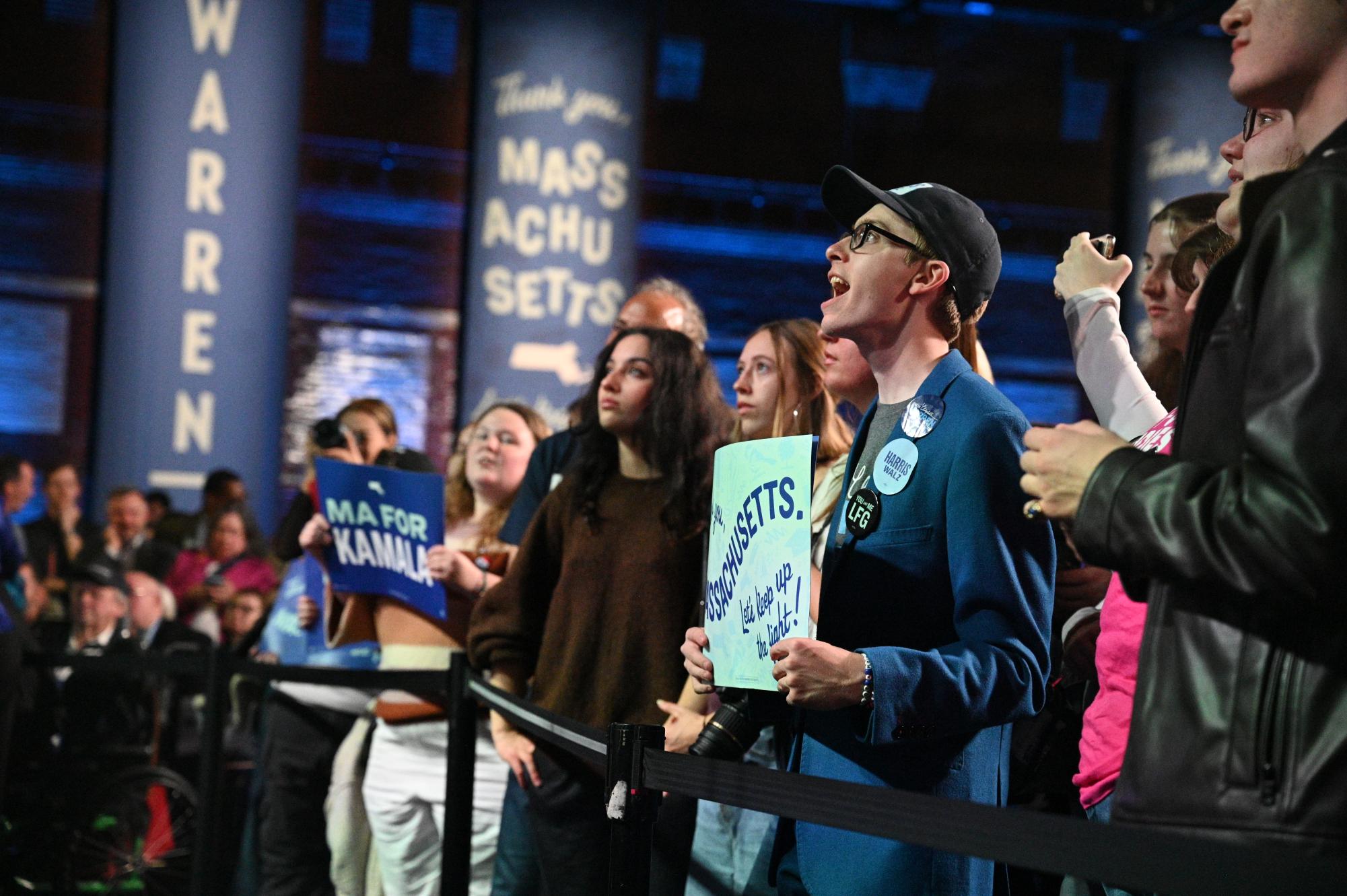 MassDems express hope and confidence on election night ahead of Trump's comeback victory