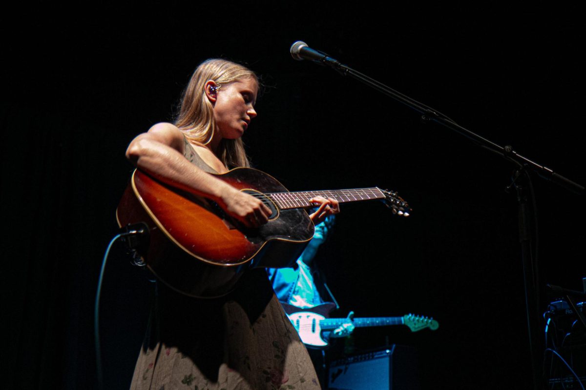 Alice Phoebe Lou opening for Clairo at Roadrunner Oct. 29 (Sam Shipman / Beacon Staff) 