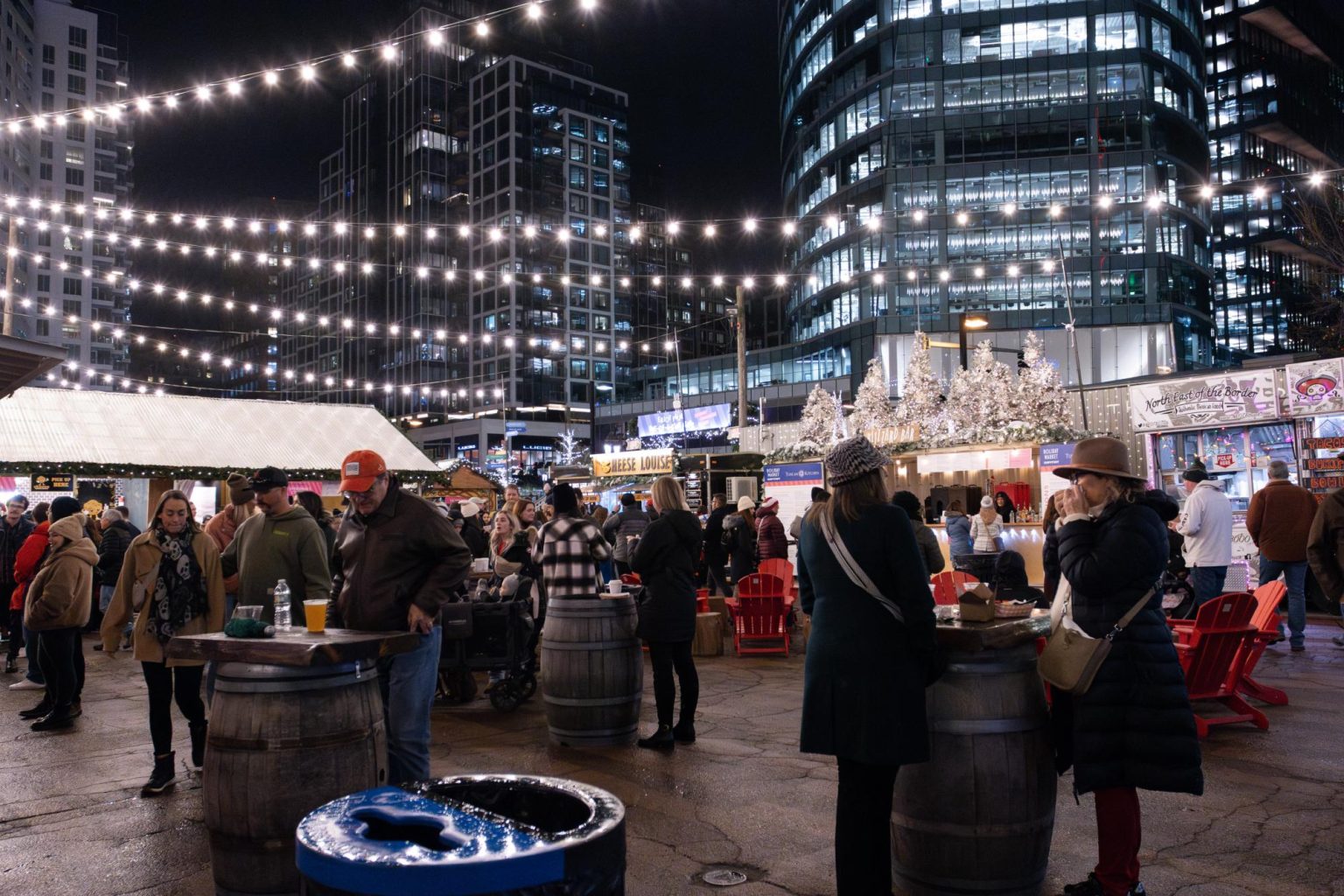 Seaport’s Holiday Market at Snowport opens its gates