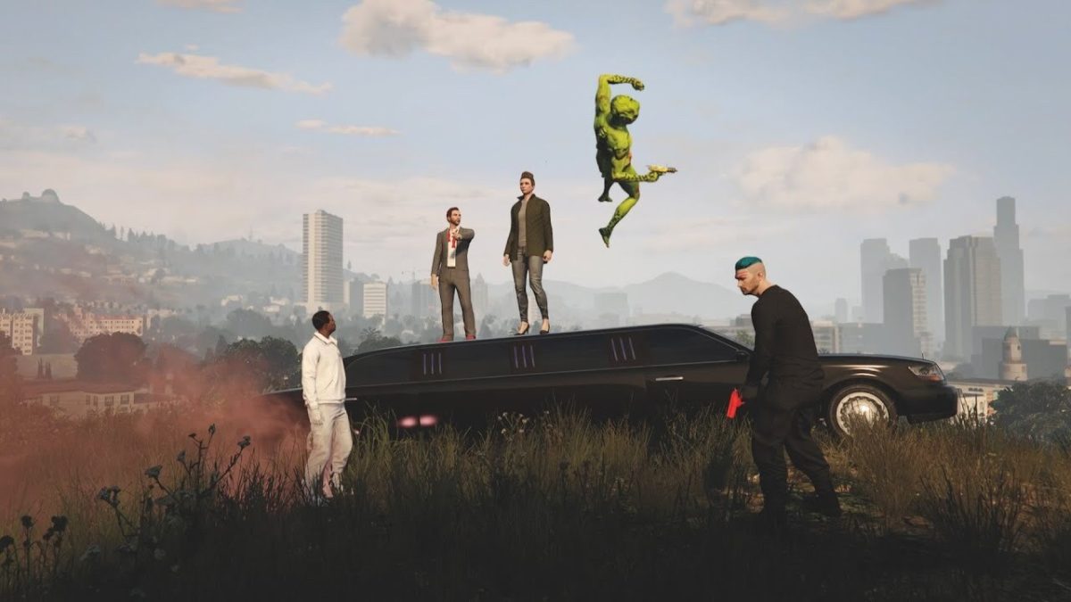 Grand Theft Hamlet depicts Shakespeare within the world of Grand Theft Auto