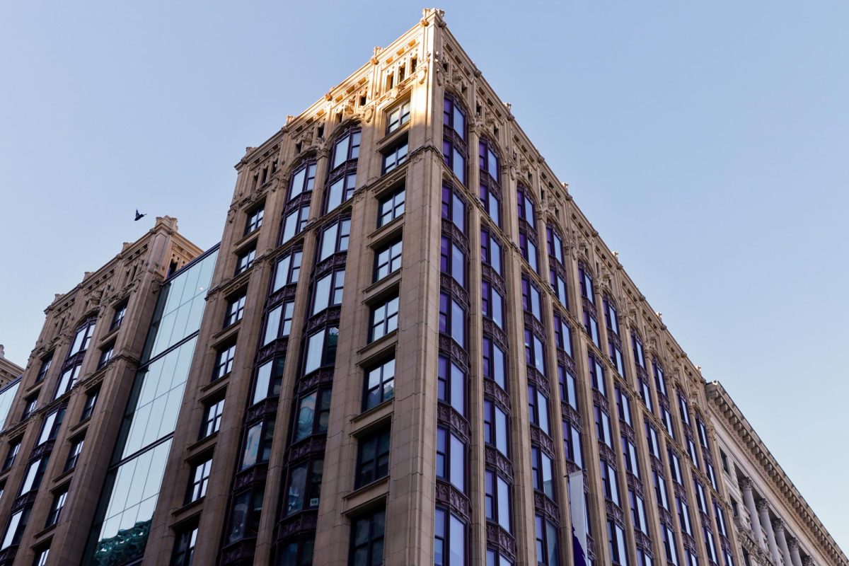 The Emerson College Little Building dorm on Wednesday, Feb. 26, 2025. (Arthur Mansavage/ Beacon Staff, File)