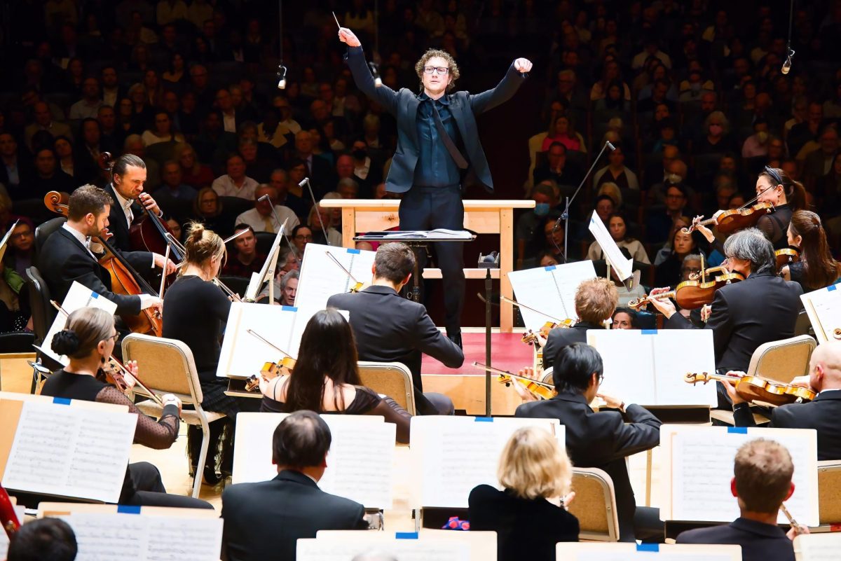 Teddy Abrams conducts the BSO in Symphonic Dances from "West Side Story" (Courtesy Hilary Scott)