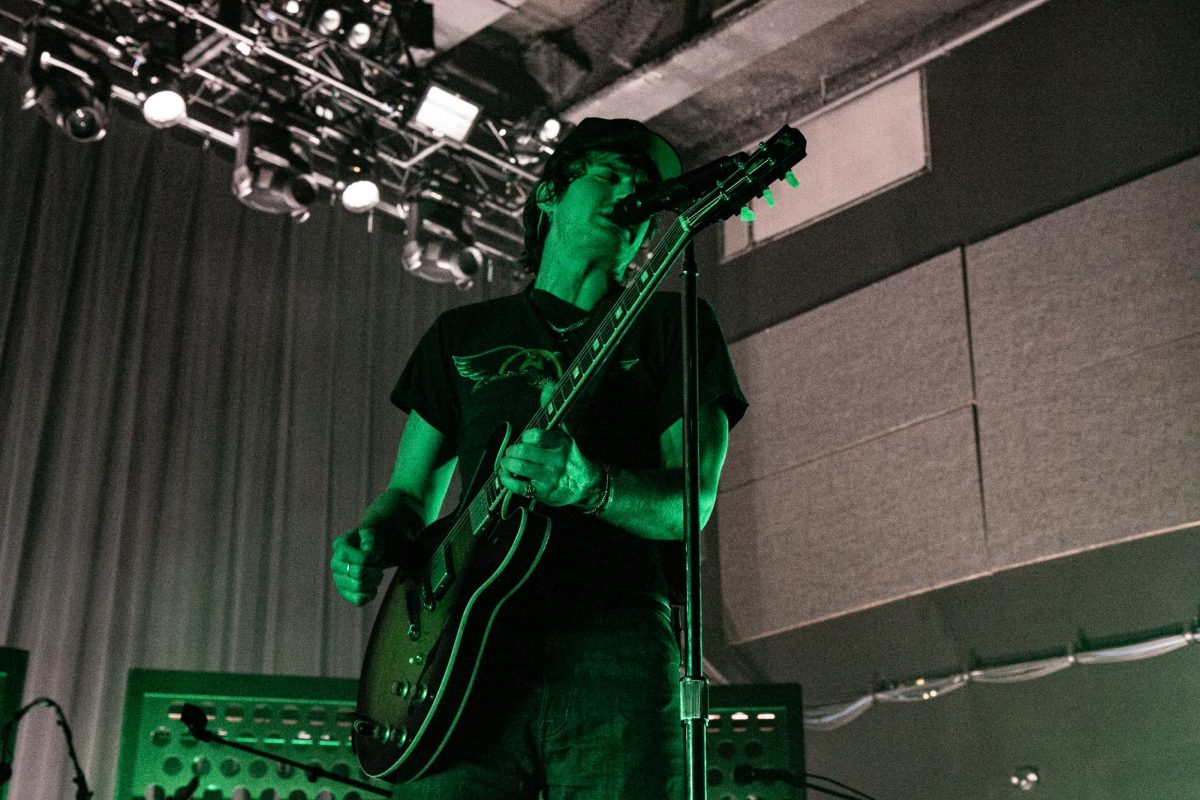 Djo performing at Roadrunner on May 2nd, 2025. (Sam Shipman/ Beacon Staff)