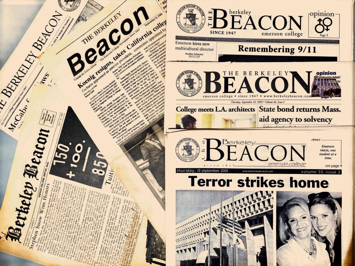 Archived Beacon papers. (Avary Amaral/Beacon Staff)