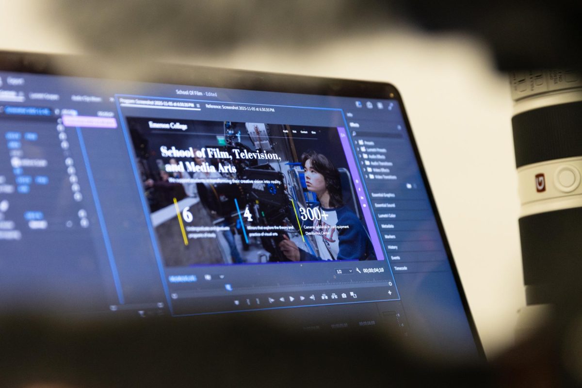 A depiction of filmmaking equipment (Arthur Mansavage / Beacon Staff)