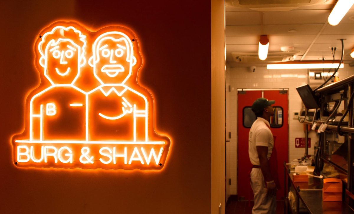 Burg and Shaw. (Avary Amaral / Beacon Staff)
